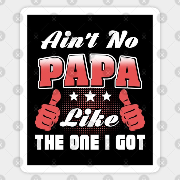 Ain't No Papa Like The One I Got Magnet by adik